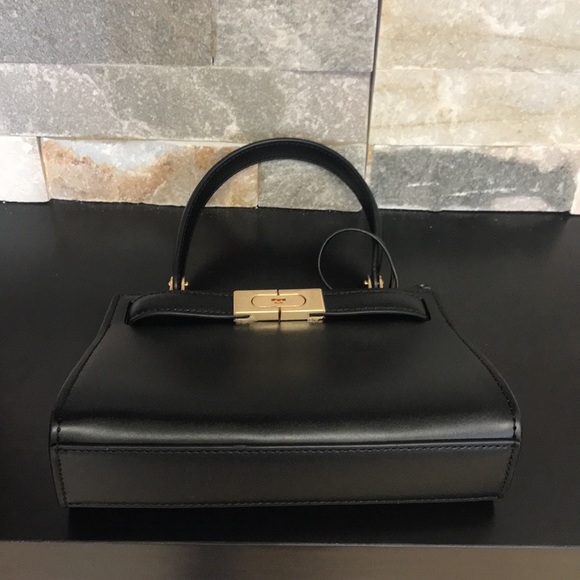 Tory Burch 56912 Lee Radziwill Petite Bag Black - Picture 7 of 7